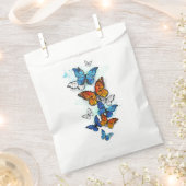 Flying Butterflies Morpho und Monarch Geschenktütchen (Ausgeschnitten)
