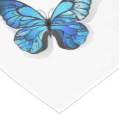 Flying Butterflies Morpho und Monarch Kurzer Tischläufer (Ecke)
