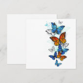 Flying Butterflies Morpho und Monarch Programm (Vorne/Hinten)