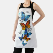 Flying Butterflies Morpho und Monarch Schürze (InSitu)