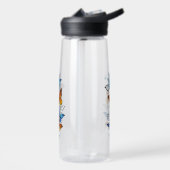 Flying Butterflies Morpho und Monarch Trinkflasche (Links)