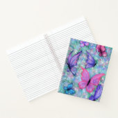 Flying Butterflies-Notebook Notizblock (Innenseite)