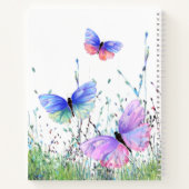 Flying Butterflies-Notebook Notizblock (Rückseite)