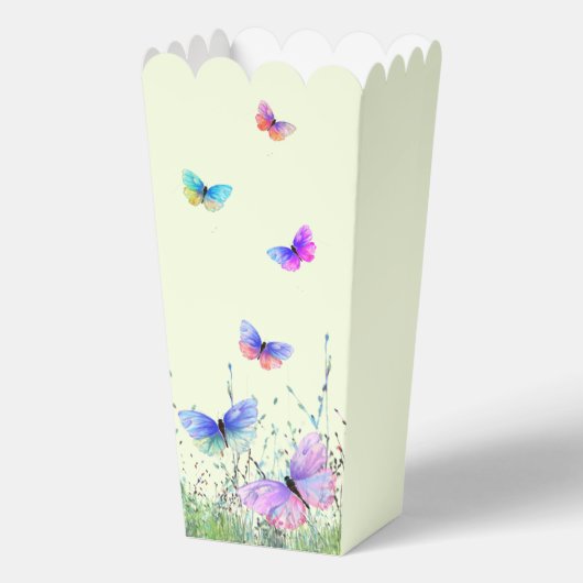 Flying Butterflies Popcorn Box Geschenkschachtel (Vorderseite)