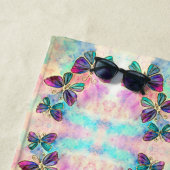 Flying Butterflies Strandtuch (Beispiel)