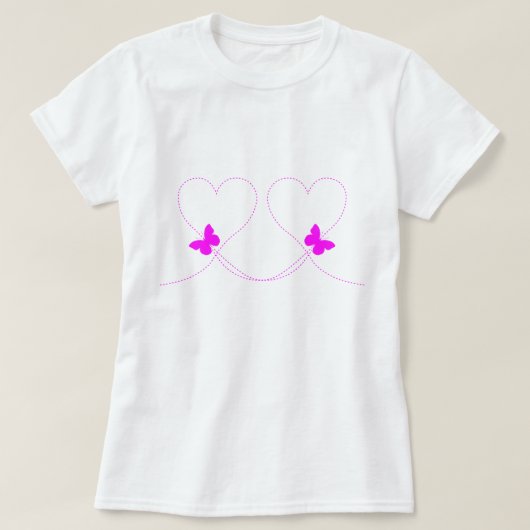 Flying Butterflies-T - Shirt (Design vorne)