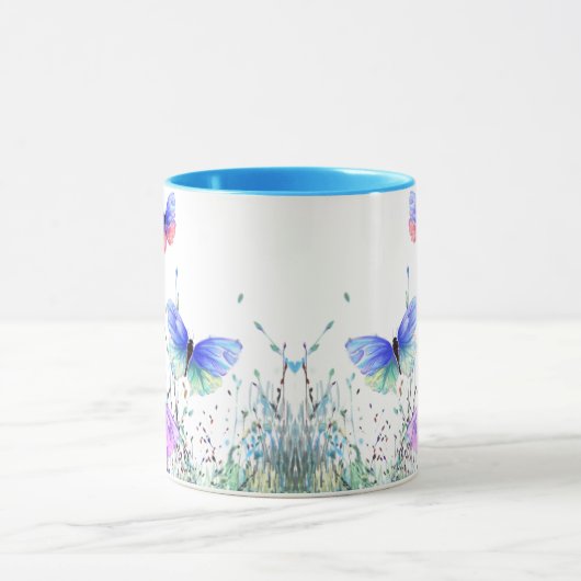 Flying Butterflies Tasse Spring Joy (Zentrum)