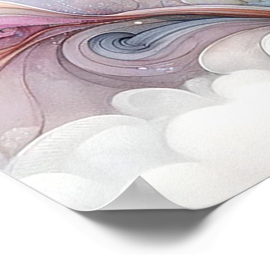 Flying Butterflies Wall Art Poster (Ecke)