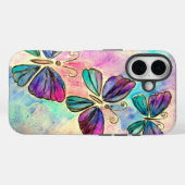 Flying Butterflly iPhone Case (Rückseite (Horizontal))