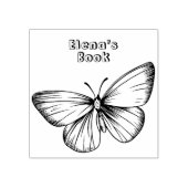 Flying Butterfly Personalisierte Holzkunst Briefma Gummistempel (Prägung)