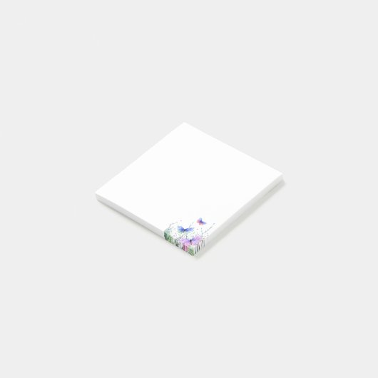 Flying Butterfly Post-it® Notes Post-it Klebezettel (angewinkelt)