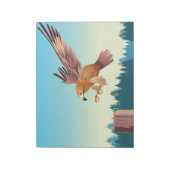 Flying Buzzard Notizblock (Rotiert)