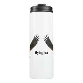Flying Cat Travel Mug Thermosbecher