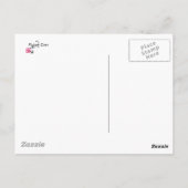 Flying Cats Postkarte (Rückseite)