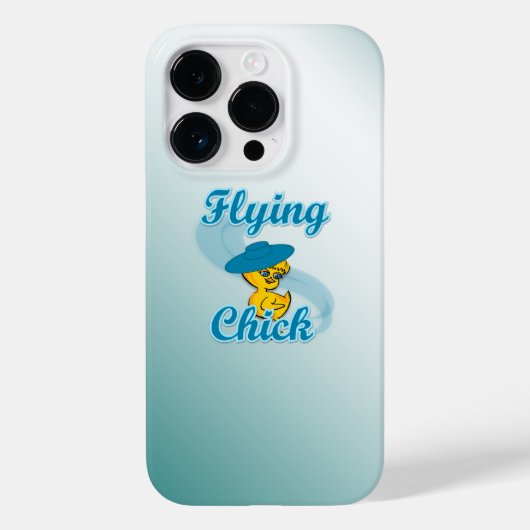 Flying Chick #3 Case-Mate iPhone Hülle (Rückseite)