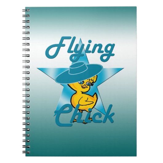 Flying Chick #7 Notizblock (Vorderseite)