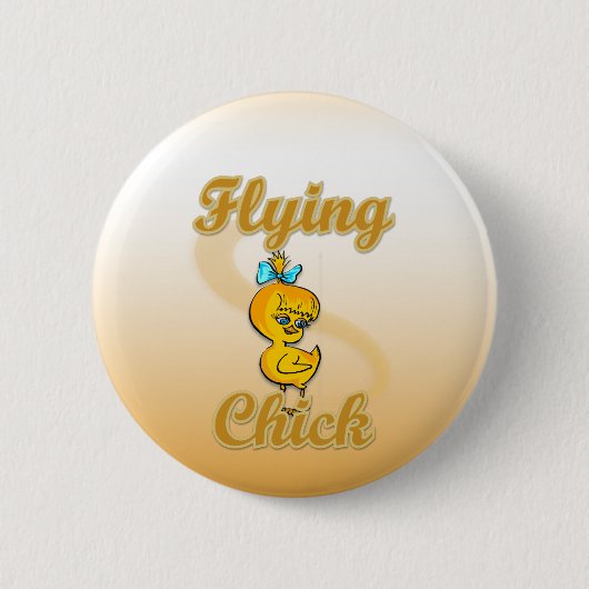 Flying Chick Button (Vorderseite)
