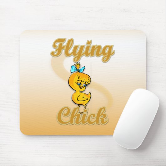 Flying Chick Mousepad (Mit Mouse)