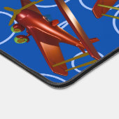 Flying Circles Schreibtischunterlage (Ecke)