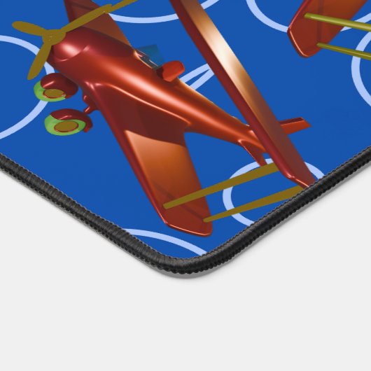 Flying Circles Schreibtischunterlage (Ecke)