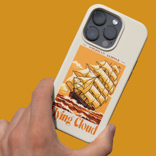 Flying Cloud Amerikanisches Clipper-Schiff Vintage iPhone 16 Pro Hülle