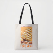 Flying Cloud Amerikanisches Clipper-Schiff Vintage Tasche (Vorderseite)
