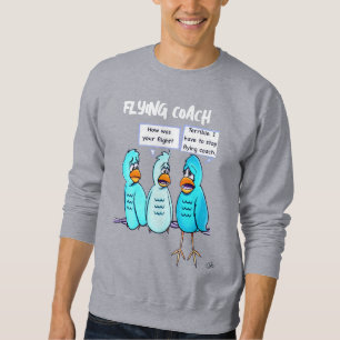 Flying Coach Maroon Men's Sweatshirt