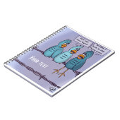 Flying Coach Spiral Notebook Notizblock (Linke Seite)