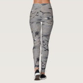 Flying Condors Pattern Legging Leggings (Rückseite)