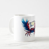 Flying Crab Kaffeetasse (Vorderseite Links)