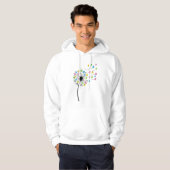 Flying cute bears dandelion flow hoodie (Vorne ganz)