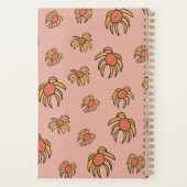Flying Daisies Florals Planer (Rückseite)