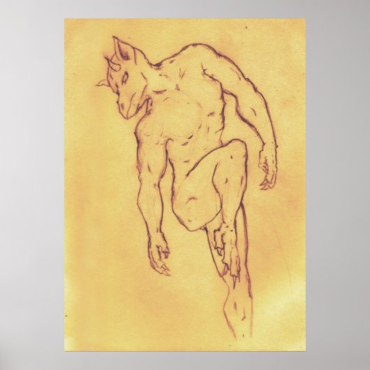 Flying Demon Poster (Vorne)