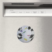 Flying Disk Hunde Magnet (In Situ (Geschirrspüler))