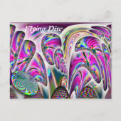 Flying Disk Postcard Postkarte (Vorderseite)