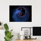 Flying Disk Poster (Heimbüro)