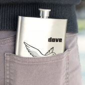 Flying Dove Flachmann (Beispiel)