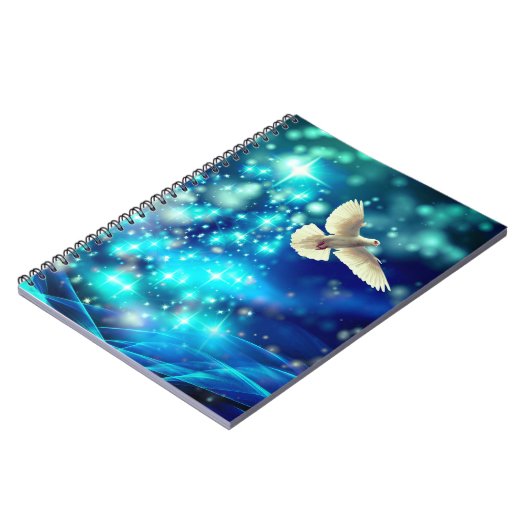 Flying Dove Notizblock (Linke Seite)