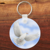 Flying Dove-Schlüsselanhänger Schlüsselanhänger (Vorderseite)