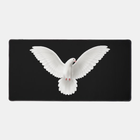 Flying Dove Schreibtischunterlage (Vorderseite)