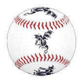 Flying Dragon Design Baseball (Vorderseite)