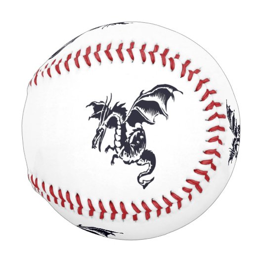 Flying Dragon Design Baseball (Rückseite Links)