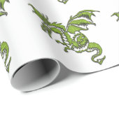 Flying Dragon Design Geschenkpapier (Rolleneckpunkt)