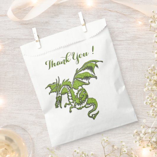 Flying Dragon Design Geschenktütchen (Ausgeschnitten)