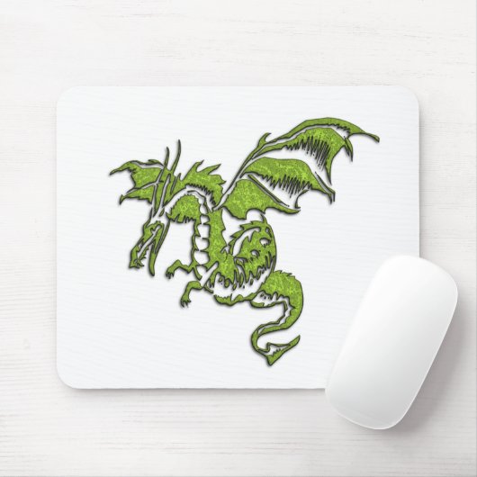 Flying Dragon Design Mousepad (Mit Mouse)