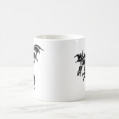 Flying Dragon Design White Kaffeetasse (Mittel)