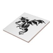 Flying Dragon Fliese (Seite)