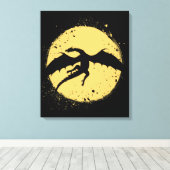 Flying Dragon Leinwanddruck (Insitu (Holzboden))
