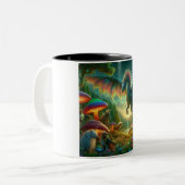 Flying Dragon Zweifarbige Tasse (Vorderseite Links)