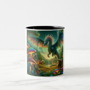 Flying Dragon Zweifarbige Tasse